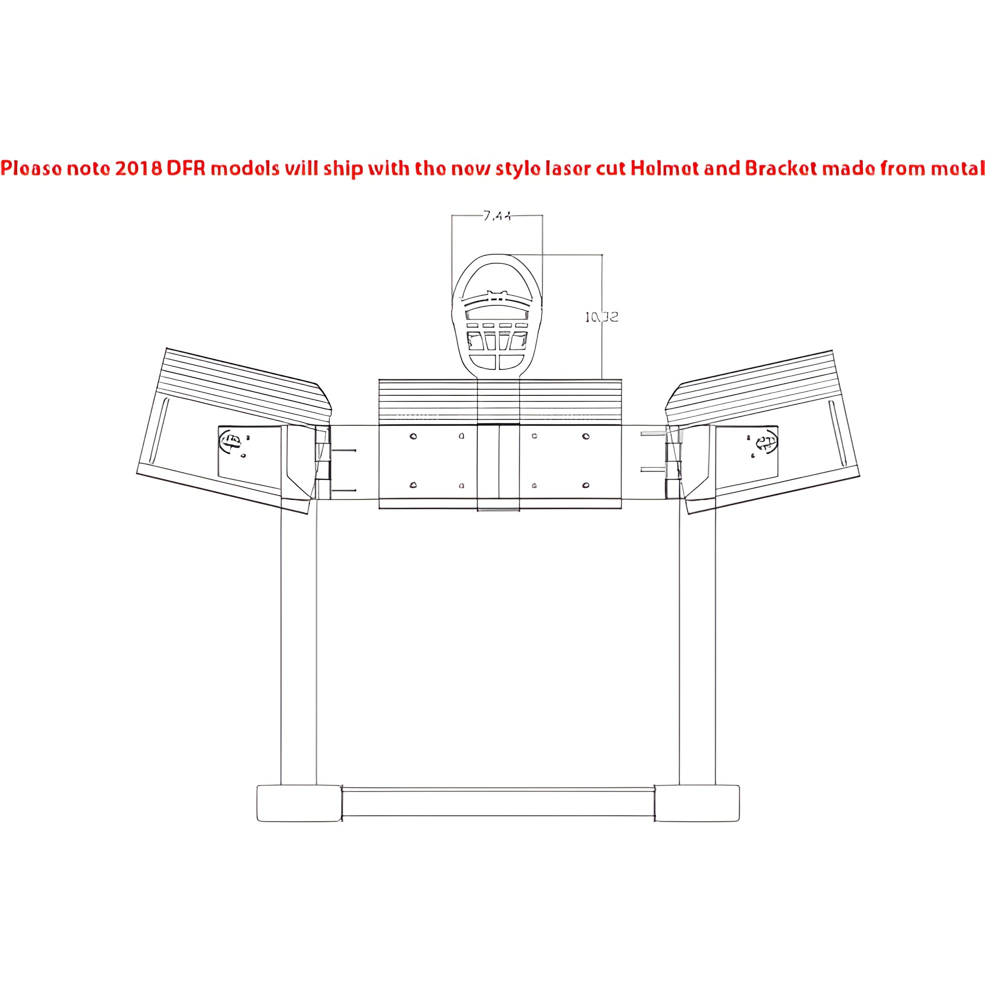 Rae Crowther Football Defensive Reaction Machine DFRR