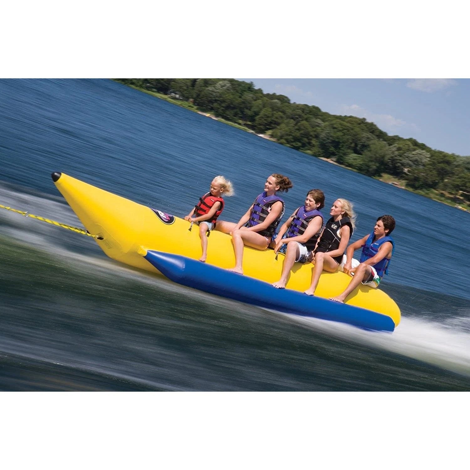 Rave Sports Waterboggan 5 Person Banana Boat