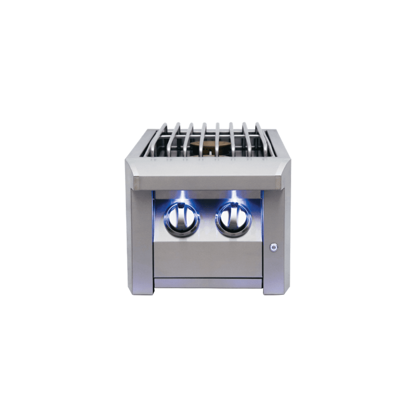 Renaissance Cooking Systems ARG Double Side Burner Slide-in w/Blue LED 36,000 BTU's ASBSSB
