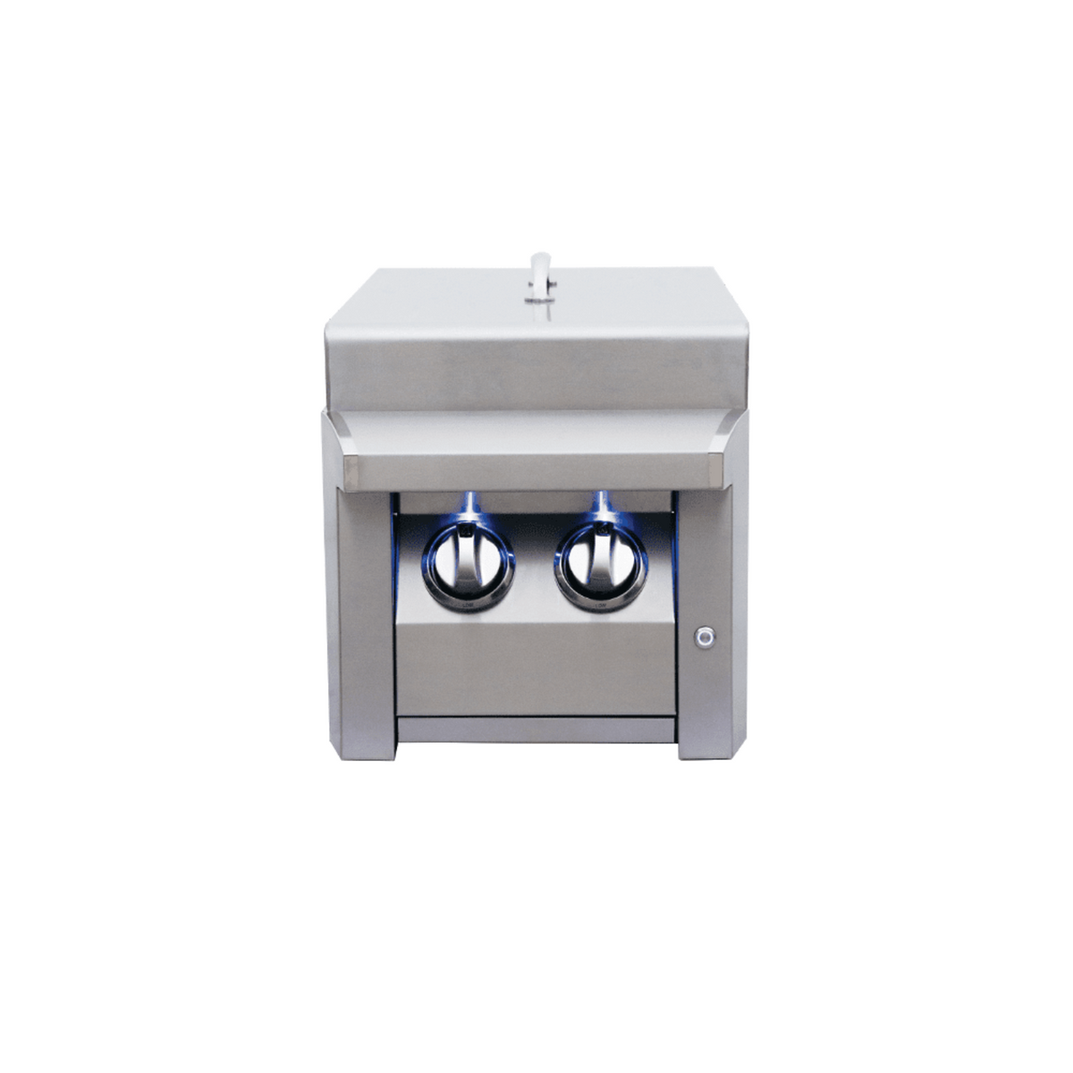 Renaissance Cooking Systems ARG Double Side Burner Slide-in w/Blue LED 36,000 BTU's ASBSSB