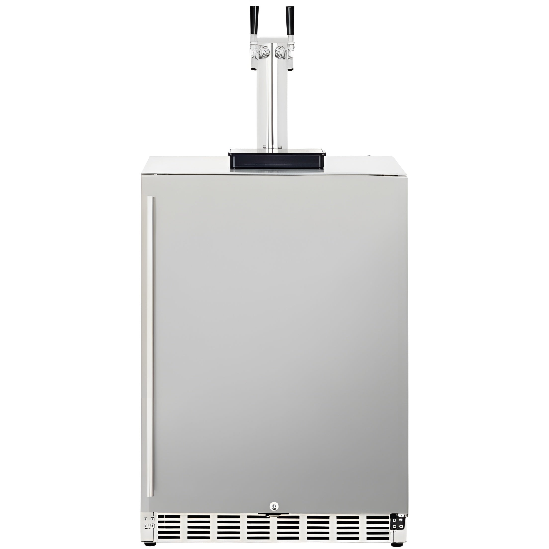 Renaissance Cooking Systems Dual Tap Stainless Kegerator-UL Rated for Outdoors REFR6