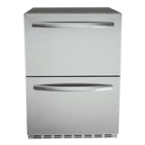 Renaissance Cooking Systems Stainless Two Drawer Refrigerator-UL Rated REFR4
