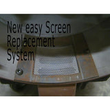 K & M Krusher - Rock/Ore Crusher 1HP Electric Motor 11" Drum 2-1/2" Infeed-Rockwell #58 Hammers