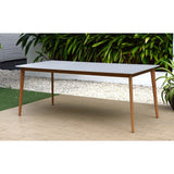 Midtown Concept Aalborg Rectangular Outdoor Dining Table - SC AALBORG RECT
