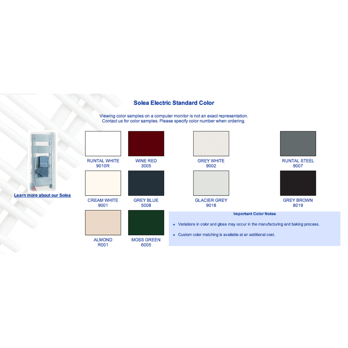 Runtal Versus Hardwired Mounted Towel Warmer - 22.8"w x 51.5"h - VTRELD-5223