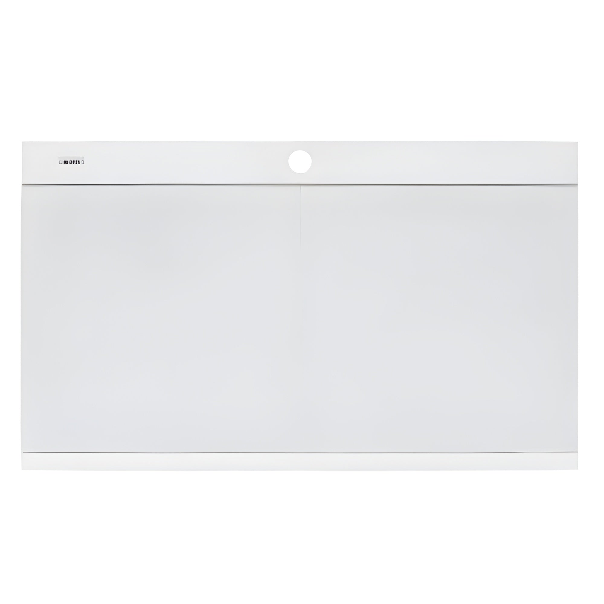 Ruvati epiGranite 34" epiGranite Topmount Workstation Ledge Granite Composite Kitchen Sink – Arctic White - RVG1350WH