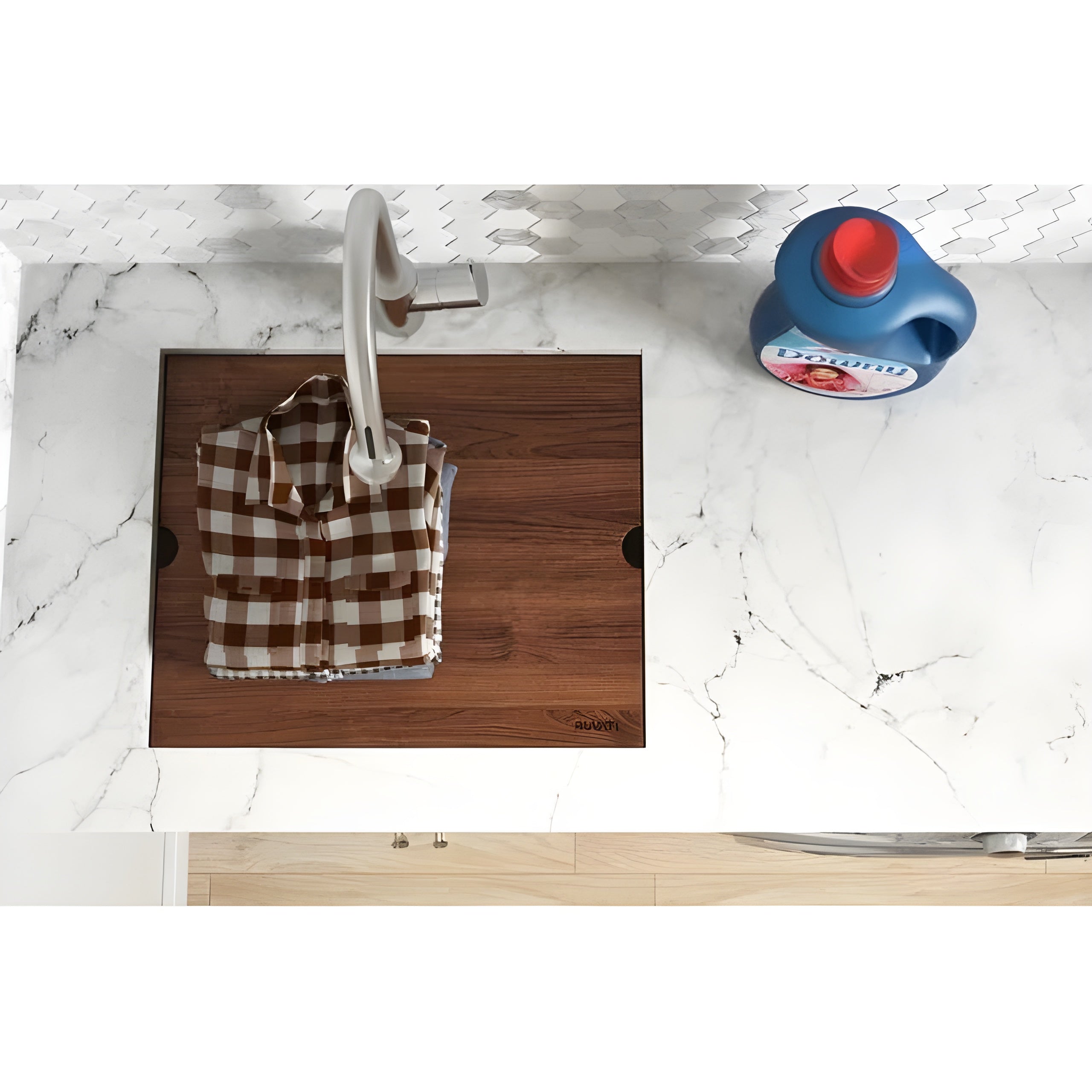 Ruvati Savona 23 x 19 x 13 Deep Laundry Utility Workstation Sink Undermount 16 Gauge - RVU6320