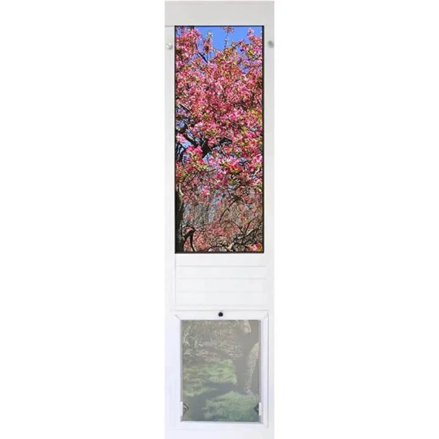 Security Boss SB Standard Lockable Patio Pet Door Insert - SB-STD-PPD-SM-RA-SI