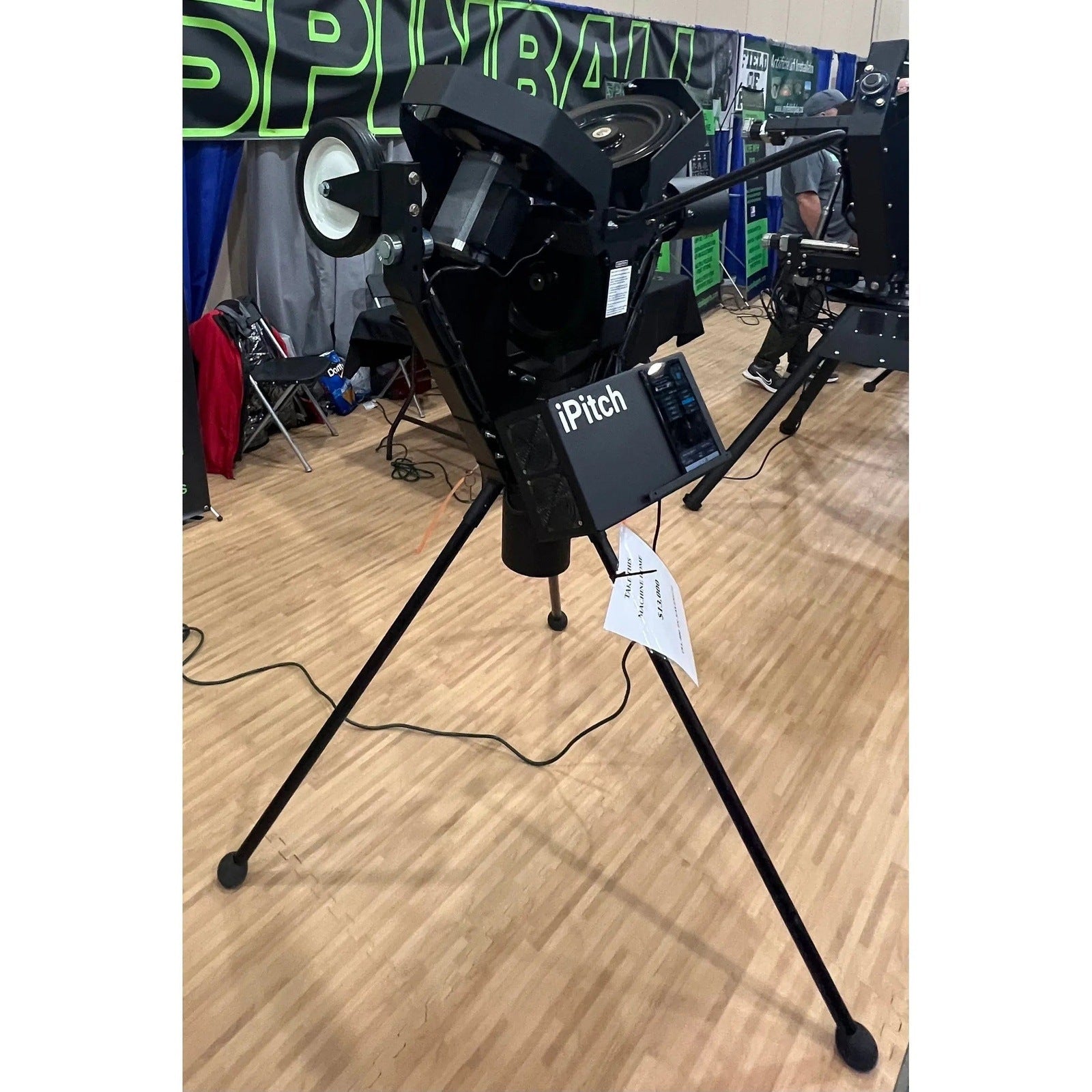 Spinball iPitch Smart Softball 3 Wheel Pitching Machine IPSB