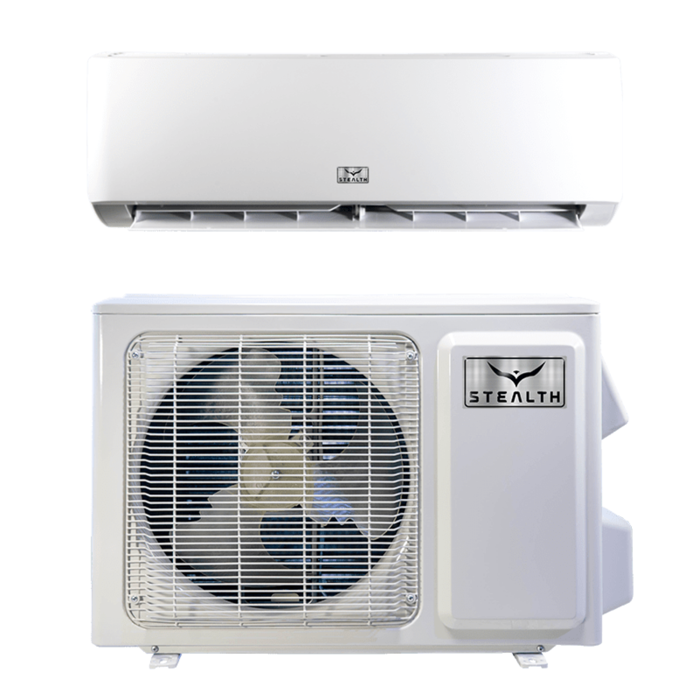 Stealth 36,000 BTU 18 SEER Stealth Emerald Single Zone Wall Mount Mini Split System - SC-36WGLD-HP230B / SC-36ZGLD-HP230B