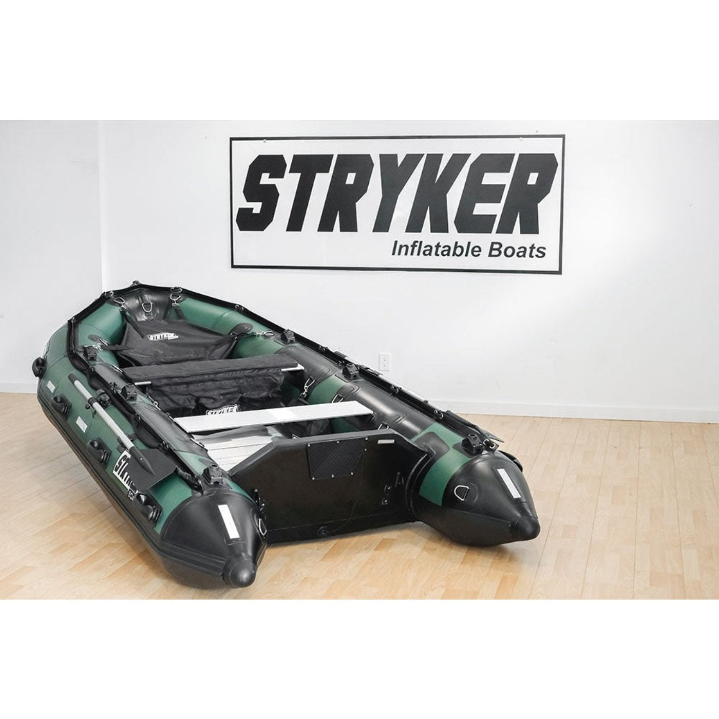 Stryker Boats 12' 5" Inflatable Boat Hunter Green - HD 380-HG