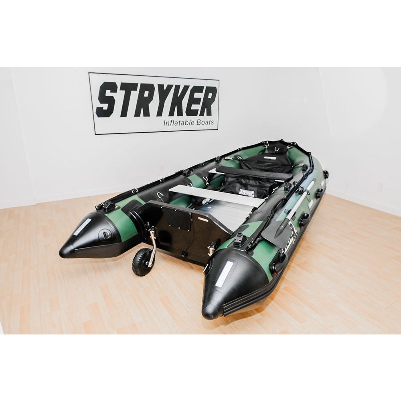 Stryker Boats 12' 5" Inflatable Boat Hunter Green - HD 380-HG