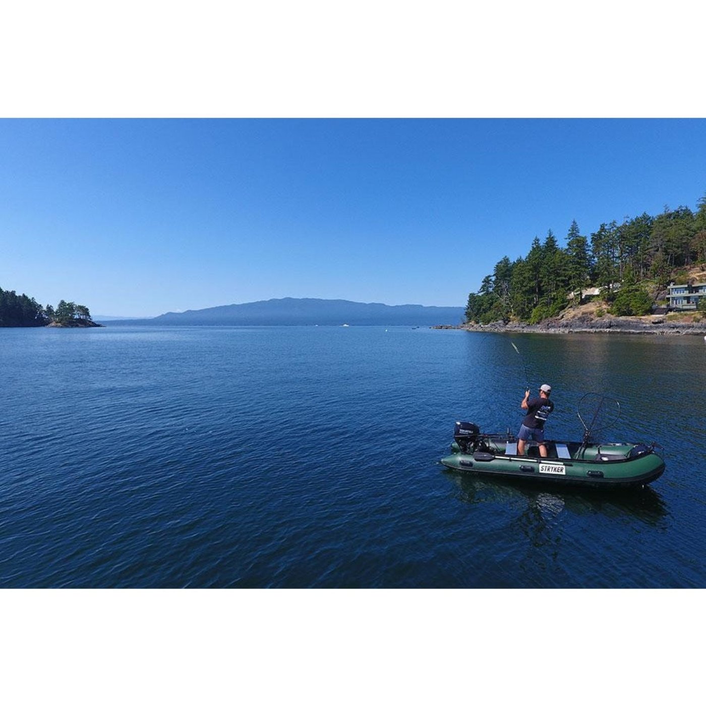 Stryker Boats 13 '7" Inflatable Boat Hunter Green - HD 420-HG