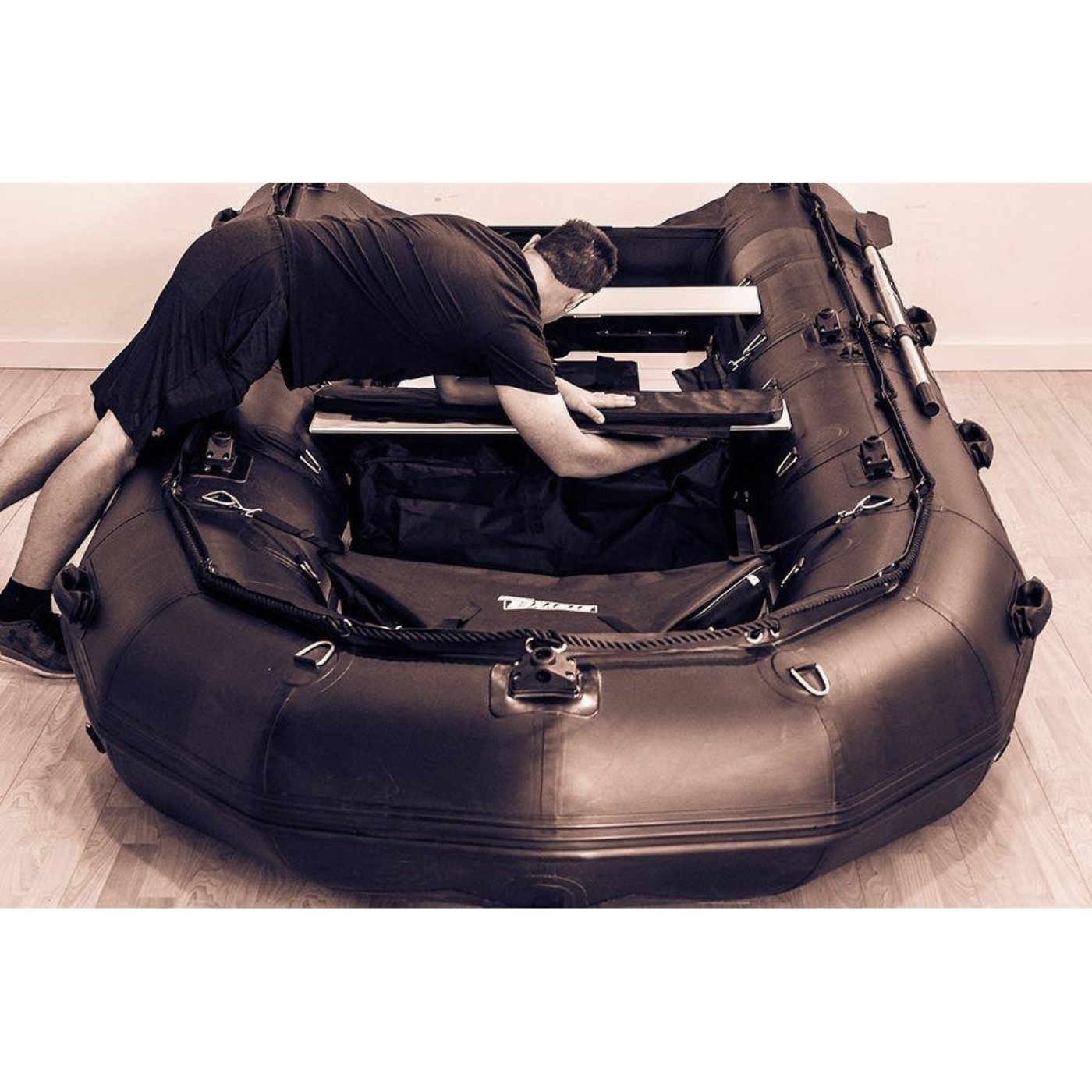 Stryker Boats (13 '7") Inflatable Boat Hunter Green - HD 420-HG