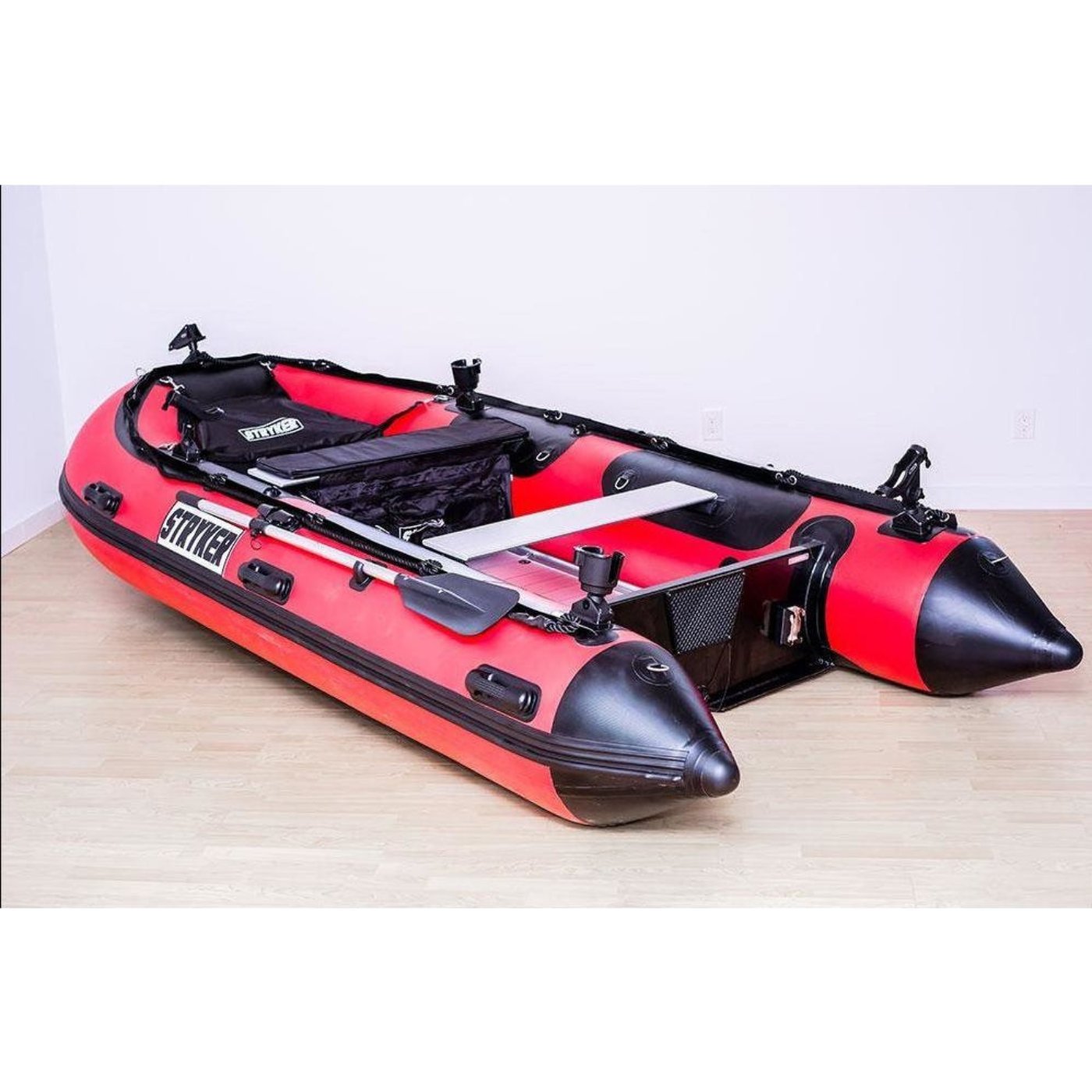 Stryker Boats 12' 5" Inflatable Boat Rescue Red - LX 380-Aluminum-RR