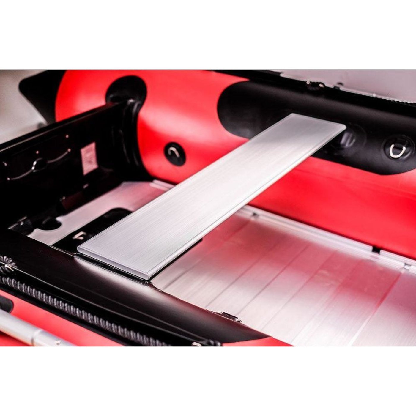 Stryker Boats 12' 5" Inflatable Boat Rescue Red - LX 380-Aluminum-RR