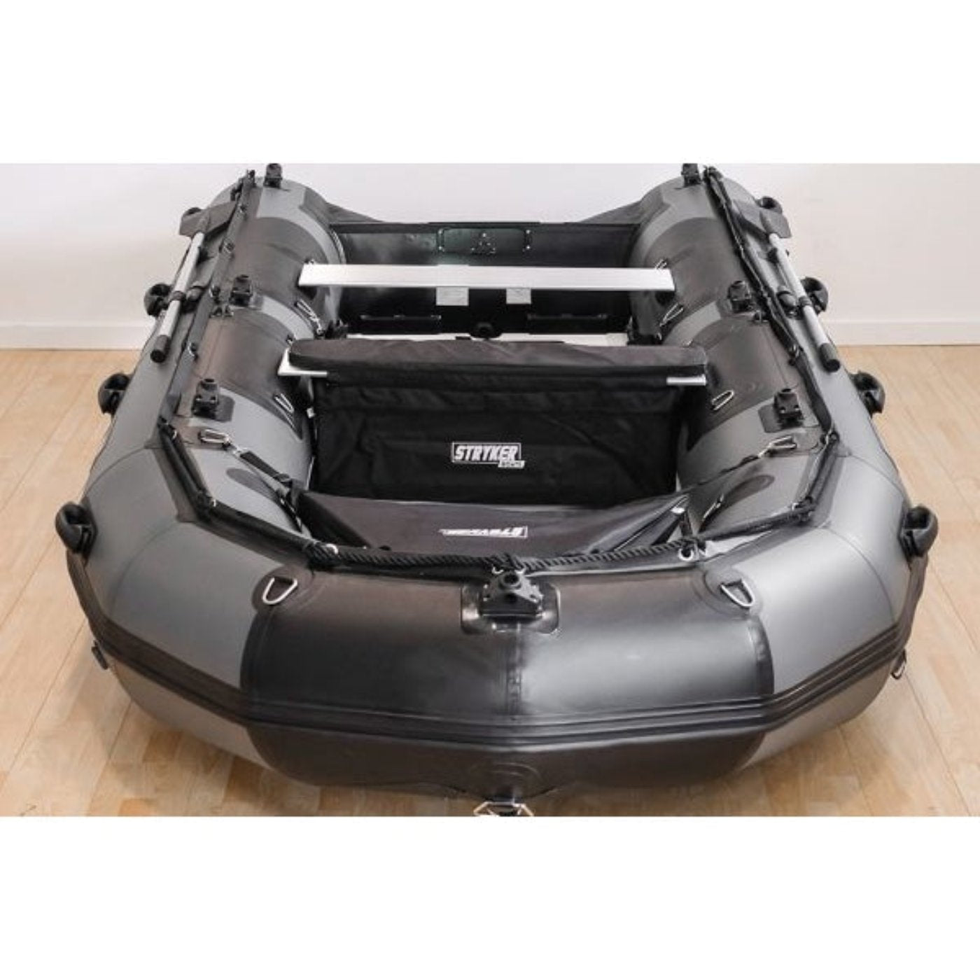 Stryker Boats (12' 5") Inflatable Boat Storm Grey -  LX 380-Aluminum-SG