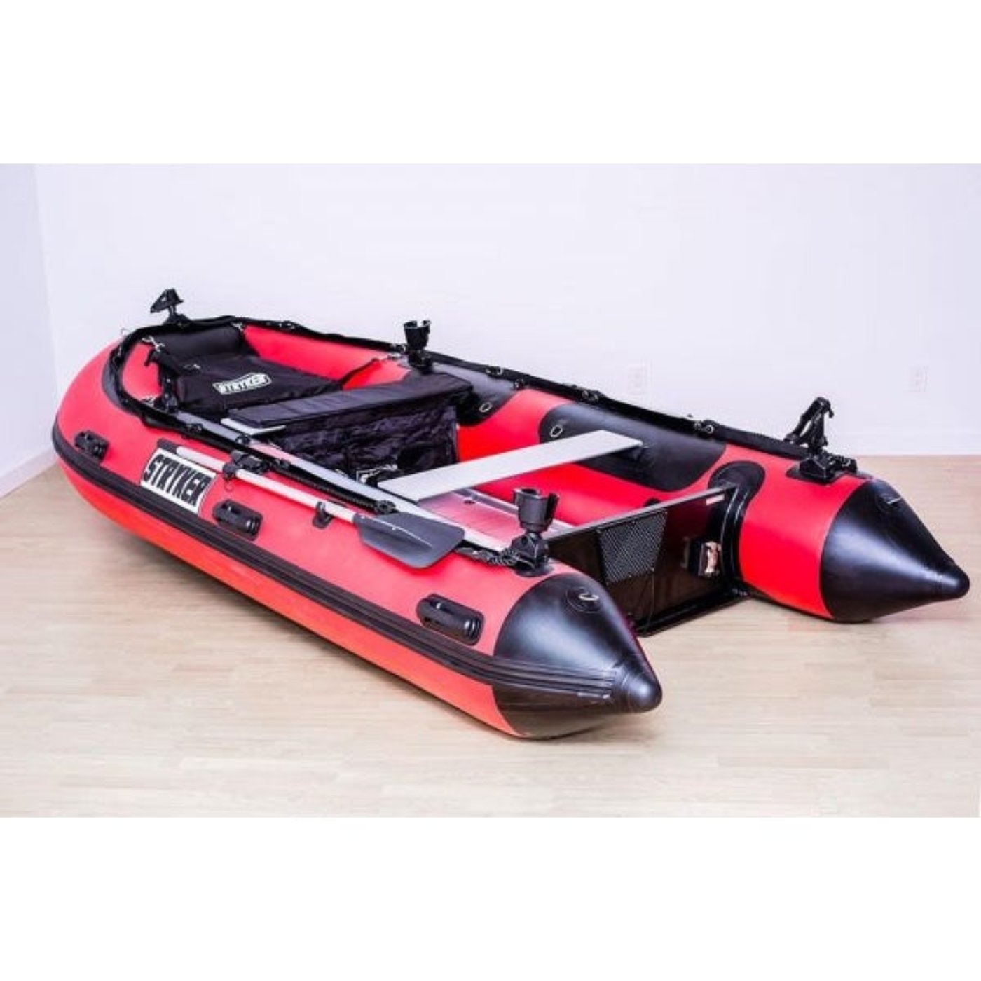 Stryker Boats 13 ' 7" Inflatable Boat Rescue Red - LX 420-Aluminum-RR