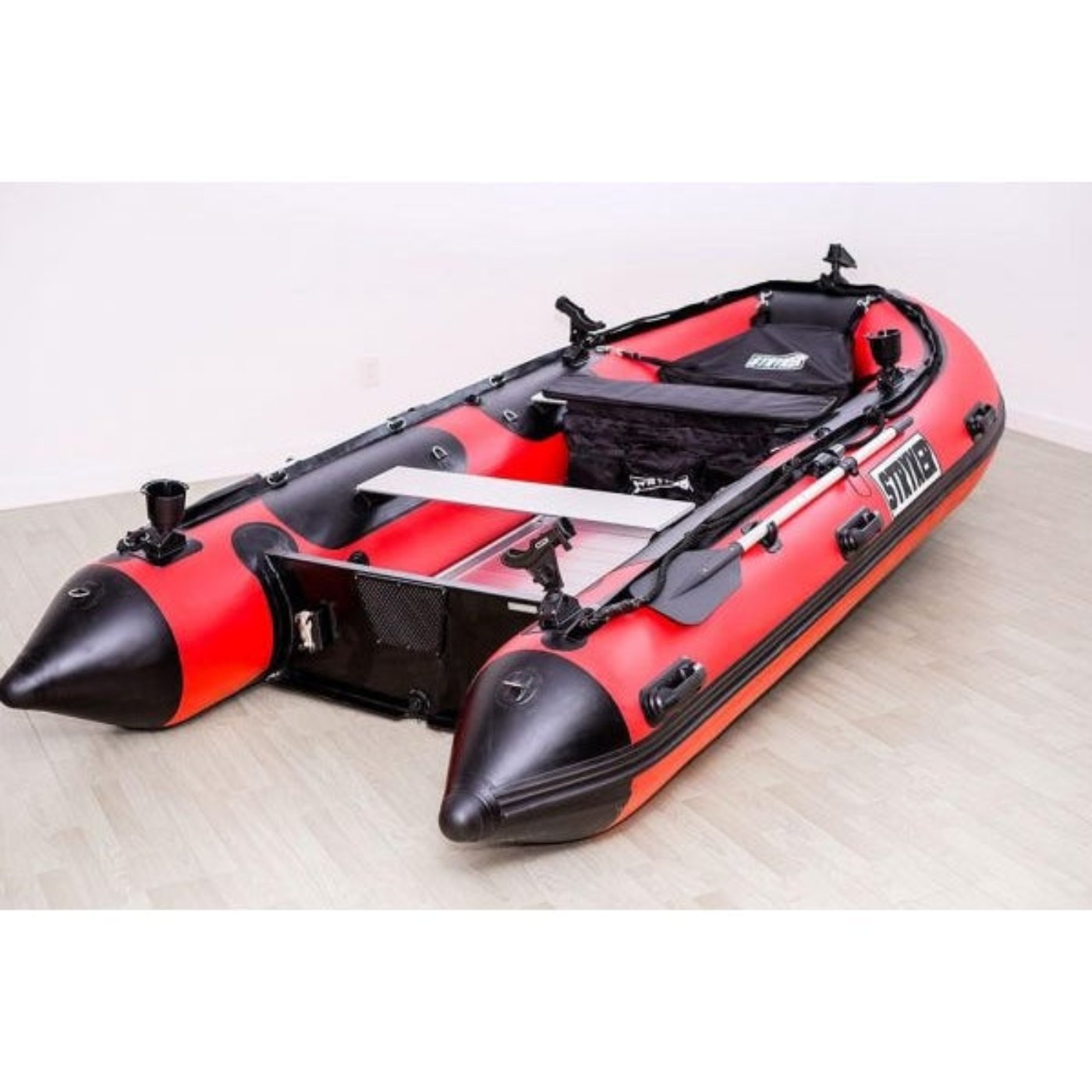 Stryker Boats 13 ' 7" Inflatable Boat Rescue Red - LX 420-Aluminum-RR