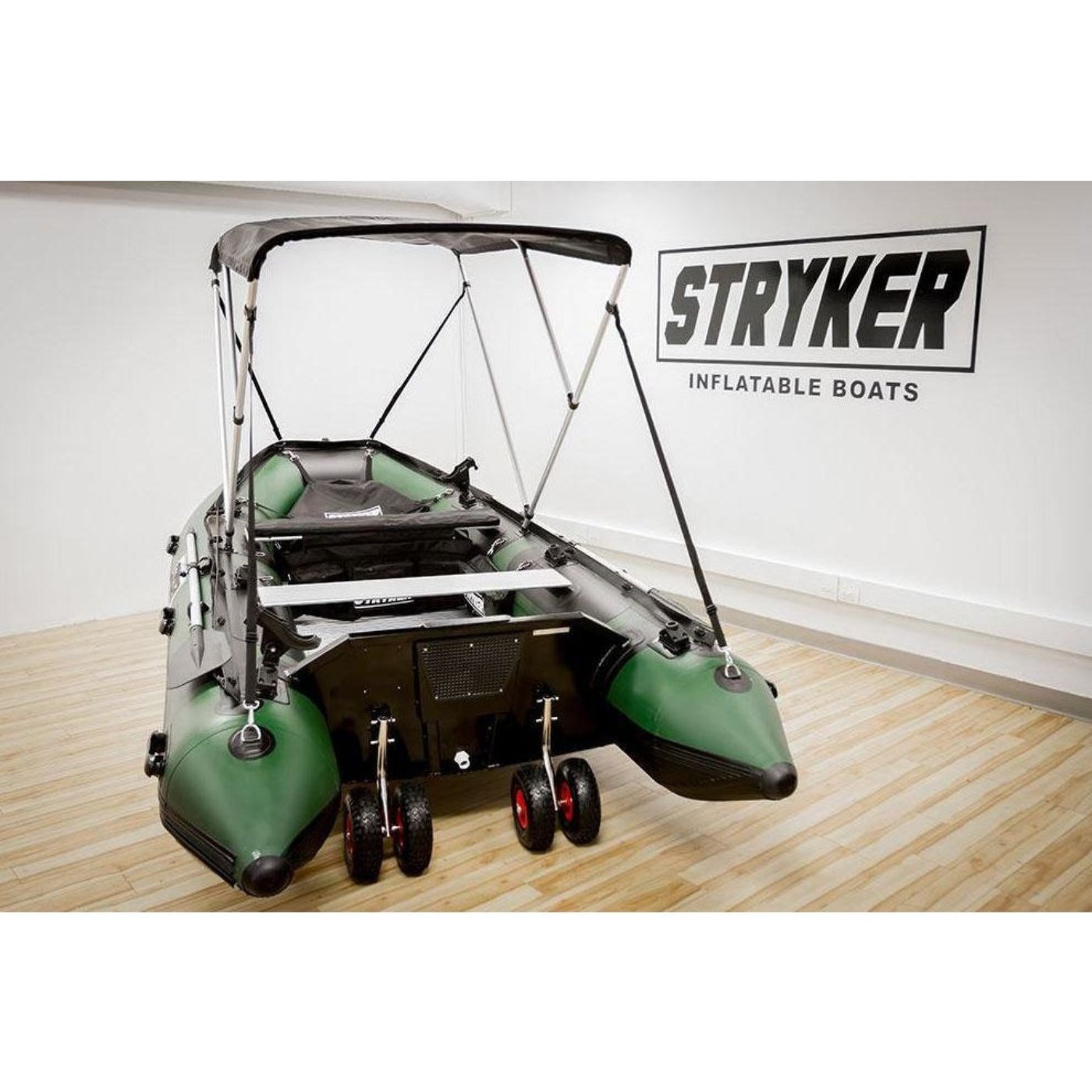 Stryker Boats 13' 7" Inflatable Boat Storm Grey - PRO 420-SG