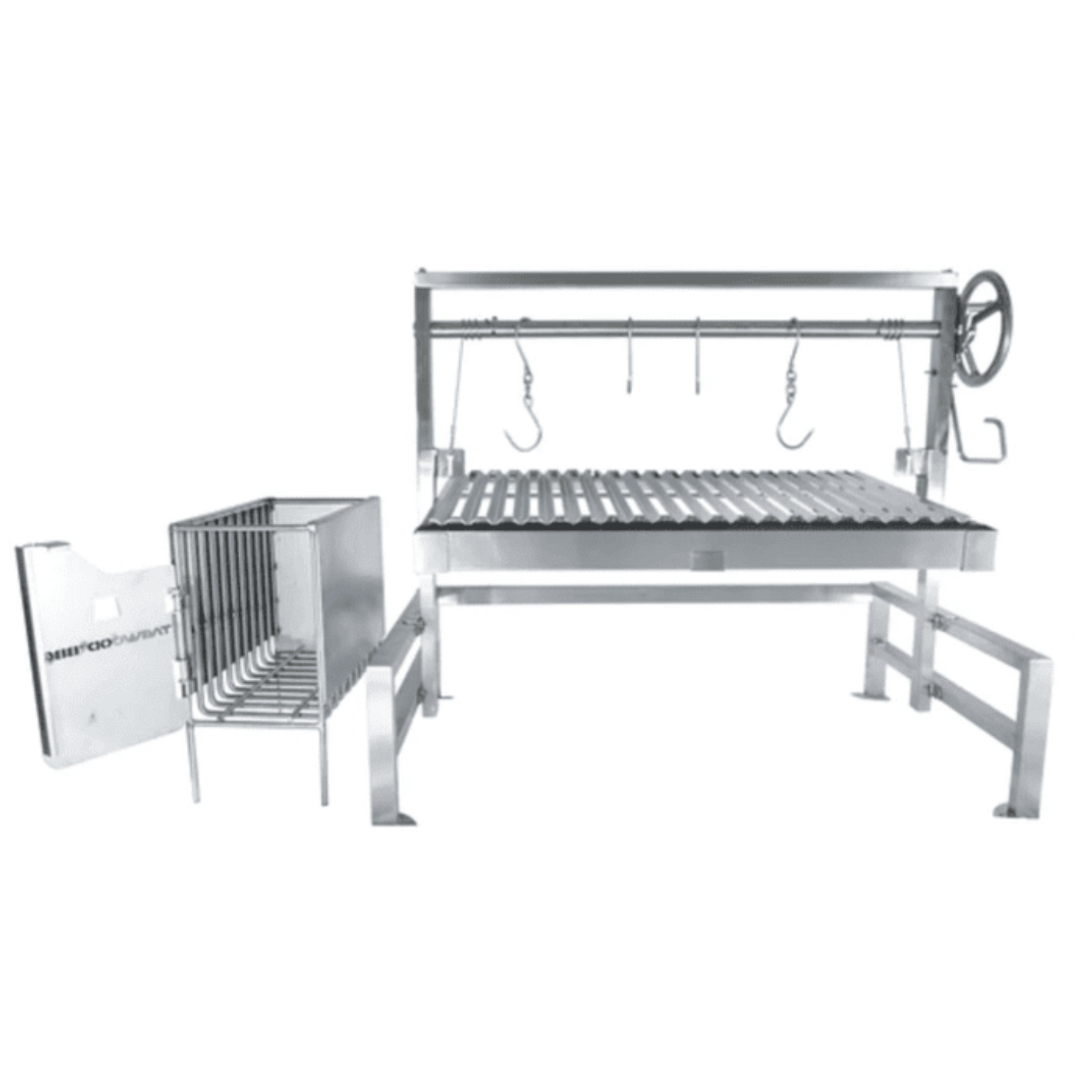 Tagwood BBQ 09 SS Built-In Insert Santa Maria Argentine Grill - BBQ09SS