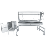 Tagwood BBQ 09 SS Built-In Insert Santa Maria Argentine Grill - BBQ09SS