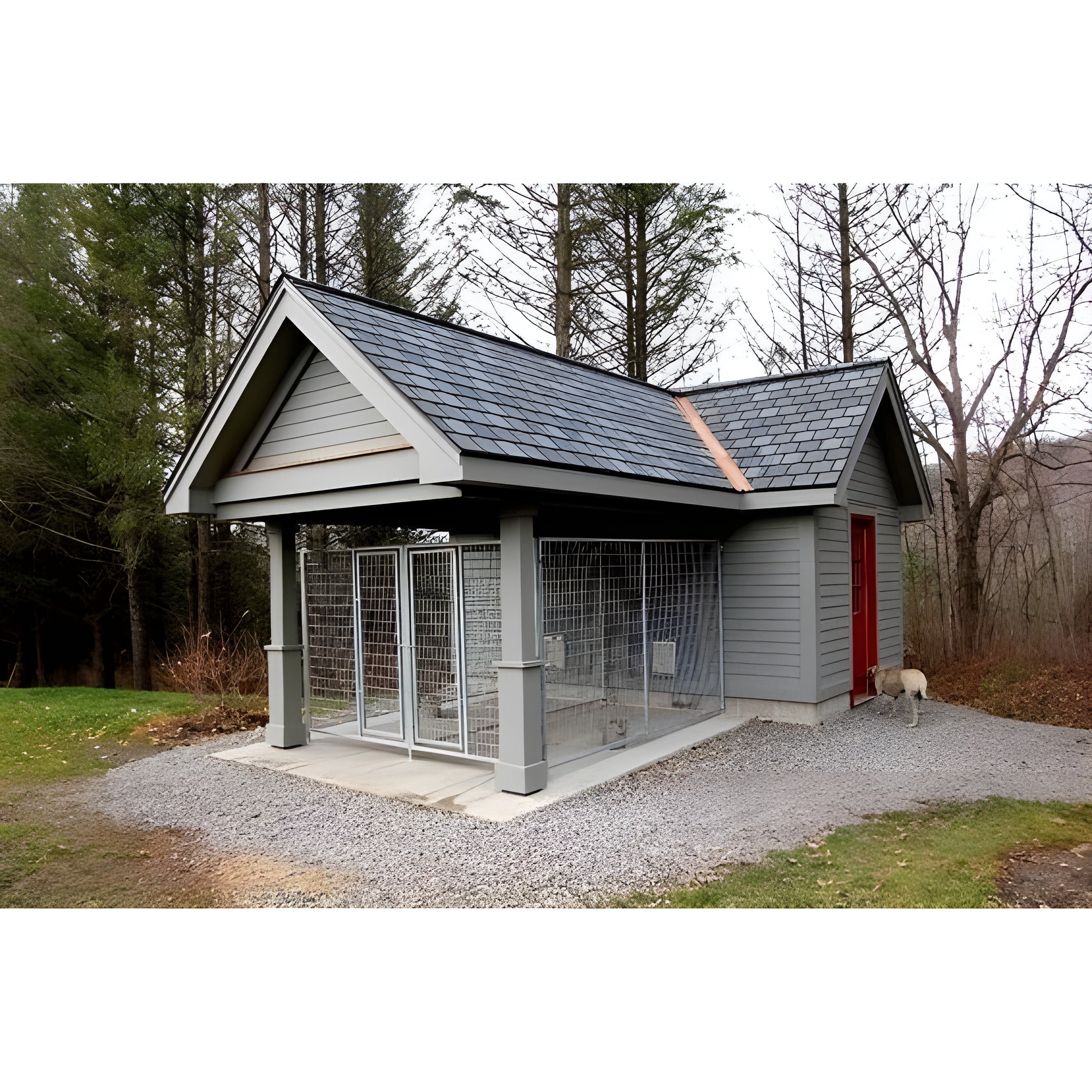 TK Products Pro-Series Single Dog Kennel - 19995G
