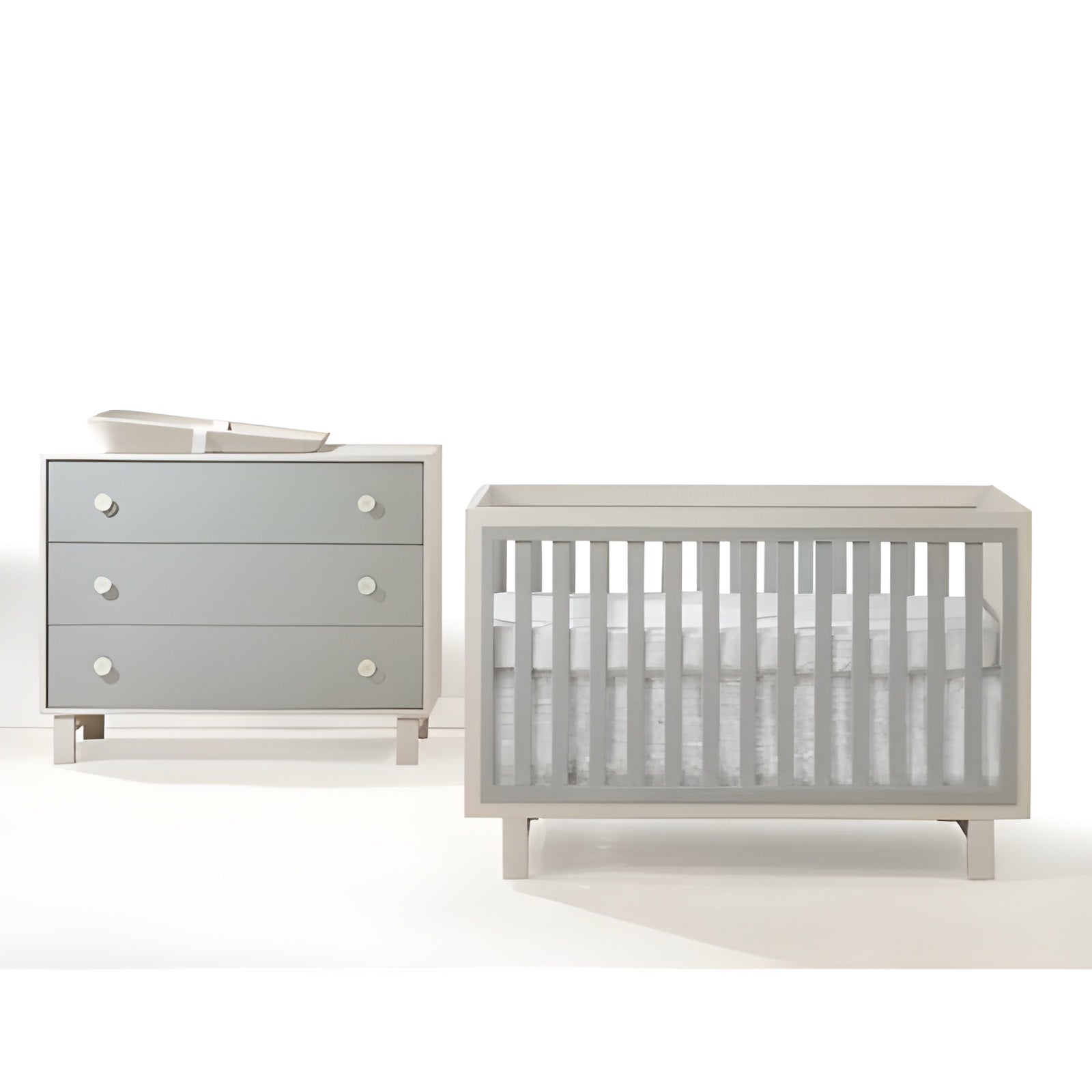 Tulip Bjorn Classic Crib & 3 Drawer Dresser XL Set - TU6534