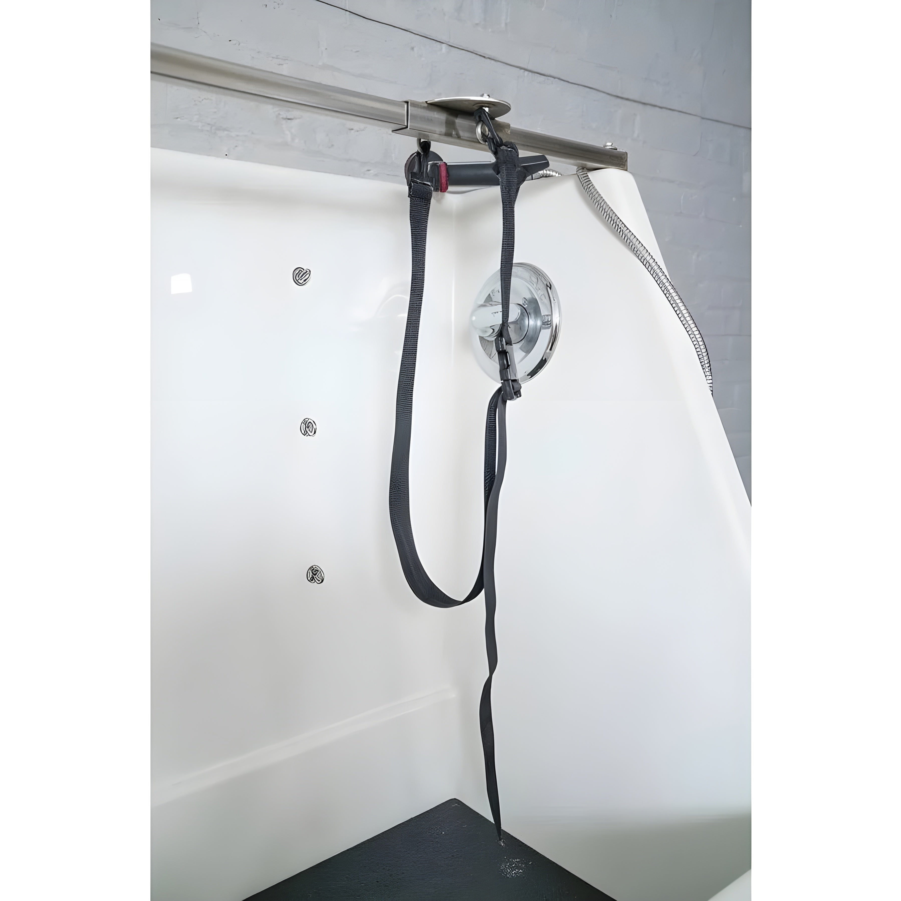 Ultra Lift 3 Side Splash 48" Pet Wash - Elevating Professional Electric Dog Grooming Tub - 10010302-W-L