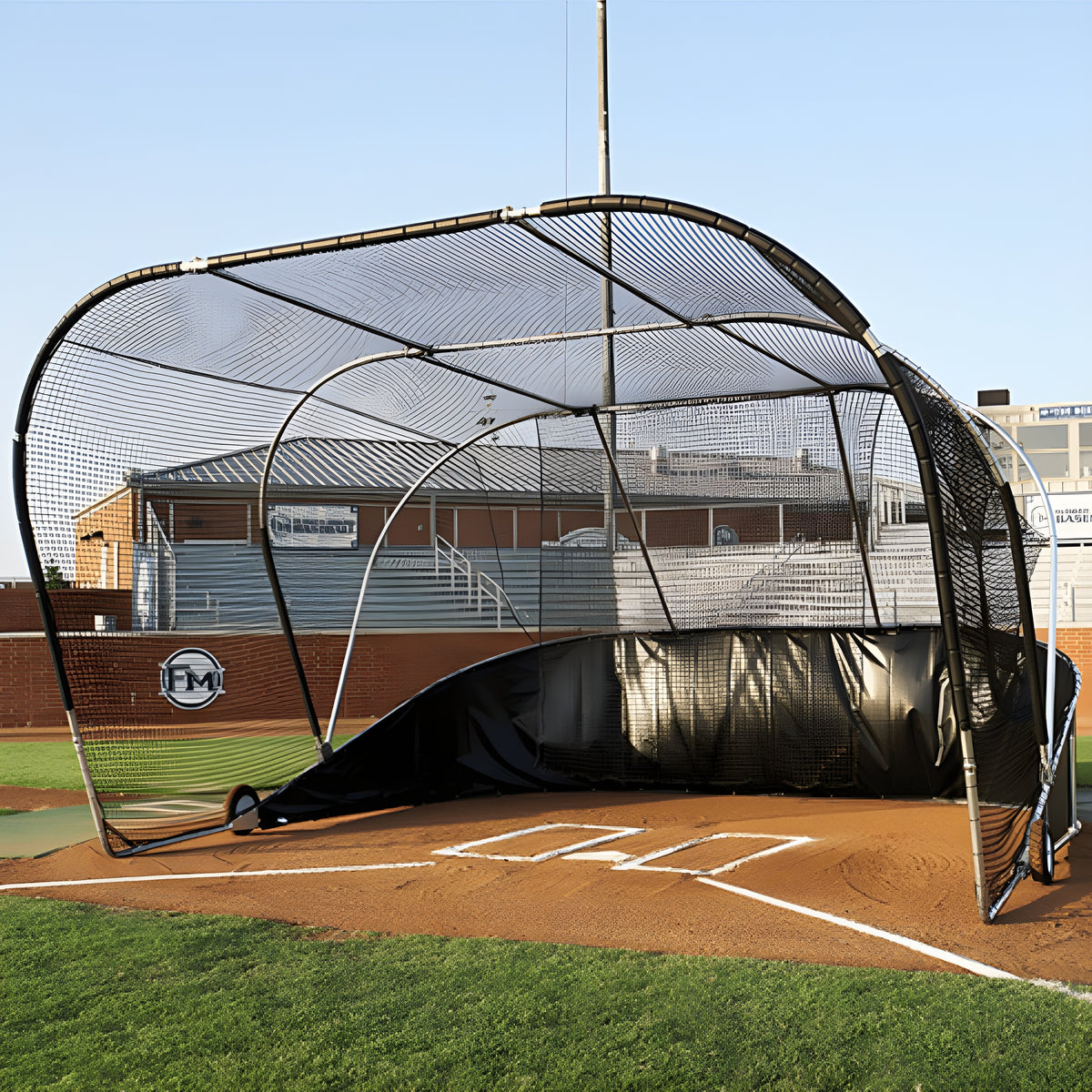 BP 2000 Big Bubba Pro Portable Batting Cage