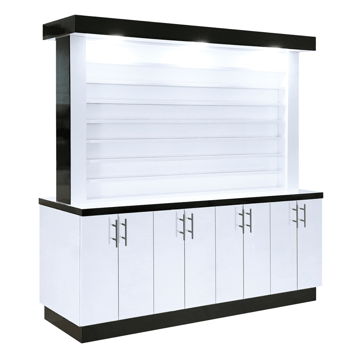 Whale Spa - Double Sided Polish and Powder Display/Cabinet