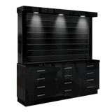 Whale Spa - Single Sided Polish and Powder Display/Cabinet