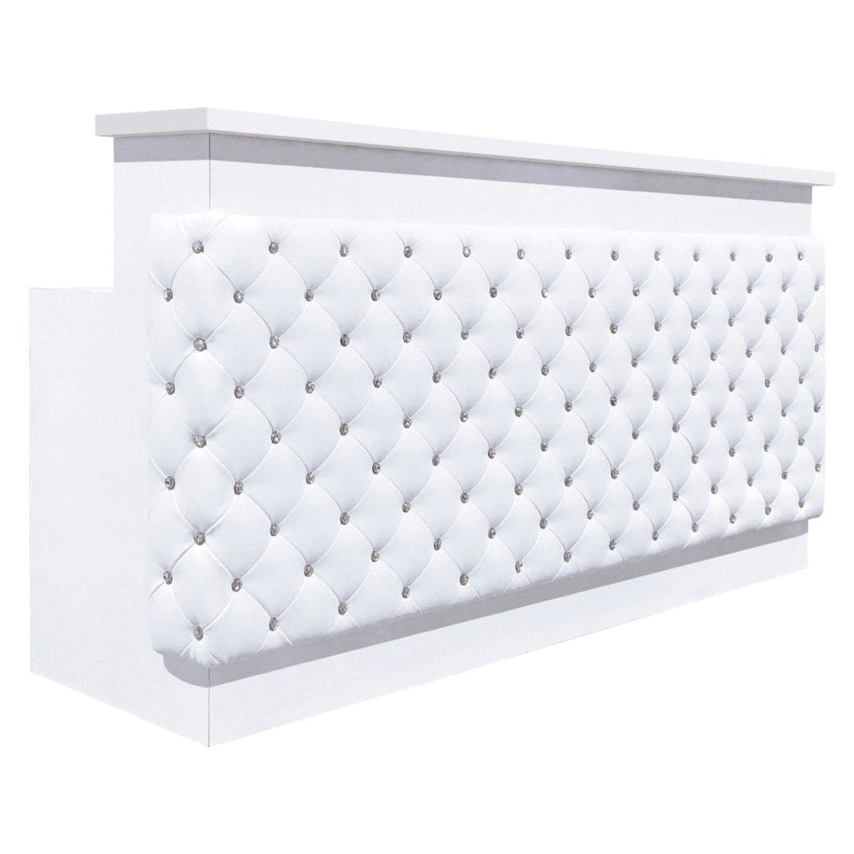Whale Spa - Valentino Lux Tufted Reception Desk