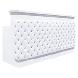 Whale Spa - Valentino Lux Tufted Reception Desk