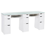 Whale Spa - Vicki Double Manicure Table