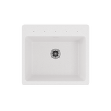 Elkay Quartz Classic 25" x 22" x 11-13/16", Drop-in Laundry Sink with Perfect Drain