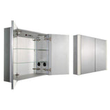 Whitehaus Musichaus Double Door Anodized Aluminum Cabinet - WHFEL7089-S