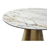 Whiteline Modern Living Charlotte Round Dining Table - DT1831