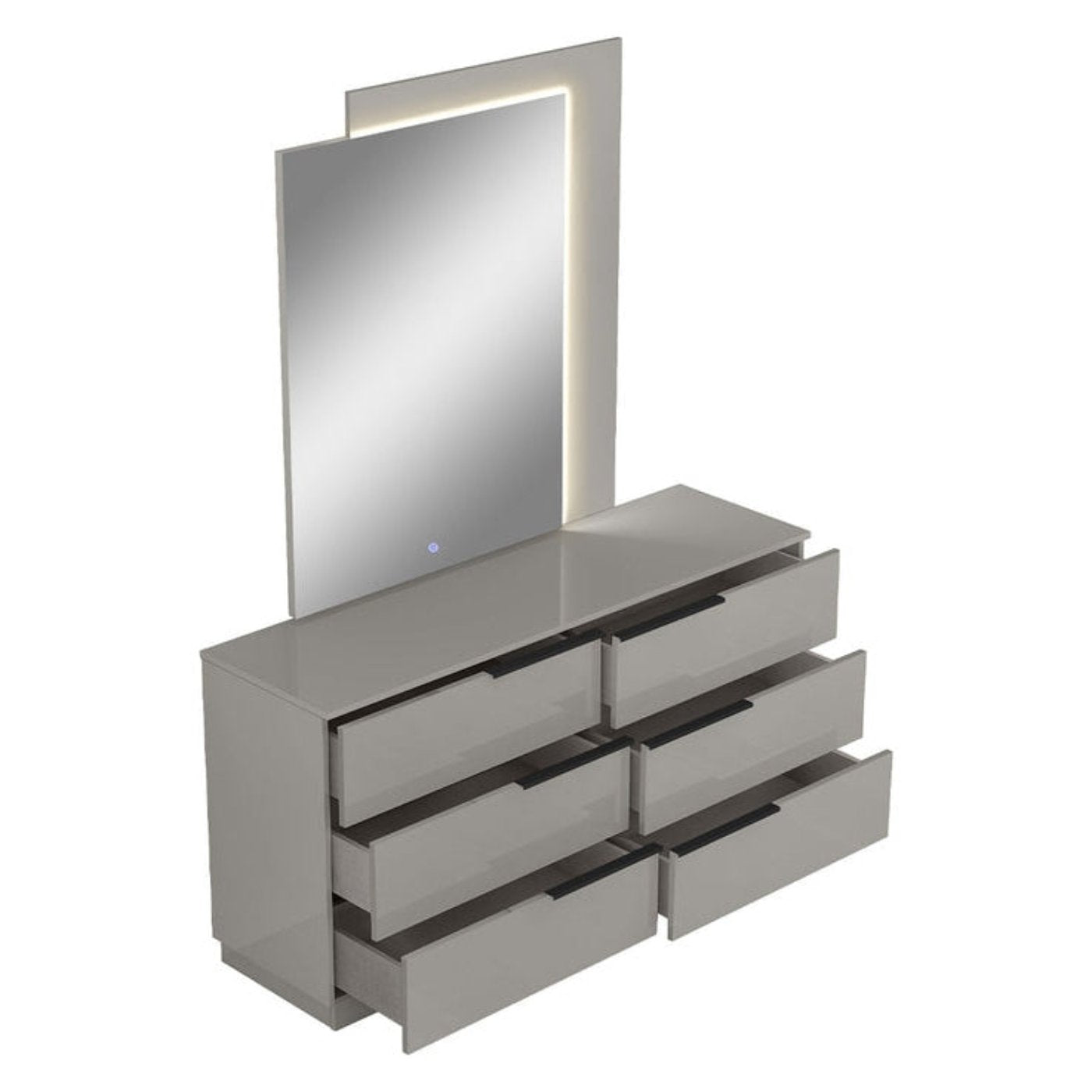 Whiteline Modern Living Damien Double Dresser - DR2022