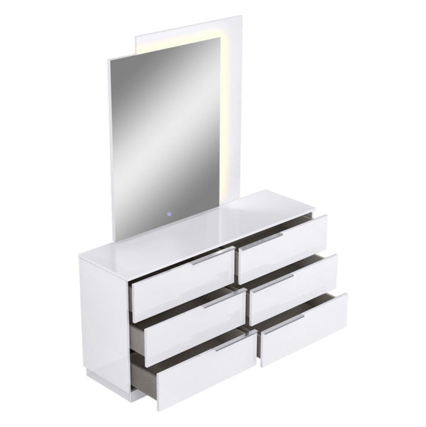 Whiteline Modern Living Damien Double Dresser - DR2022