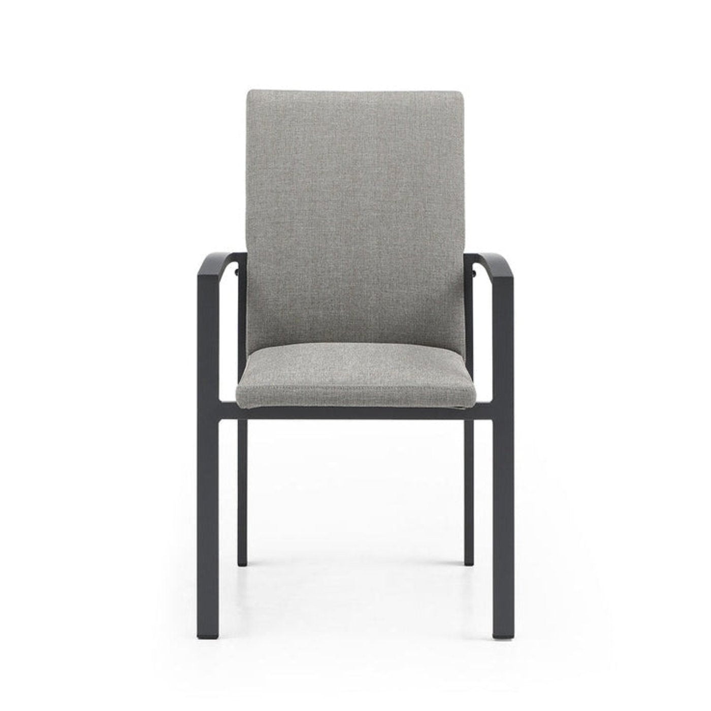 Whiteline Modern Living Doris Outdoor Dining Armchair - DAC1836-GRY