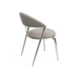 Whiteline Modern Living Geneva Dining Chair - DC1640-GRY