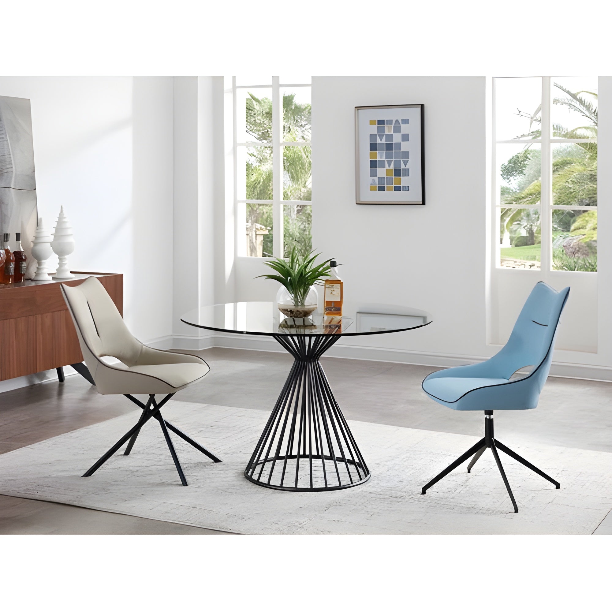 Whiteline Mods - Cielo Dining Table - DT1637R