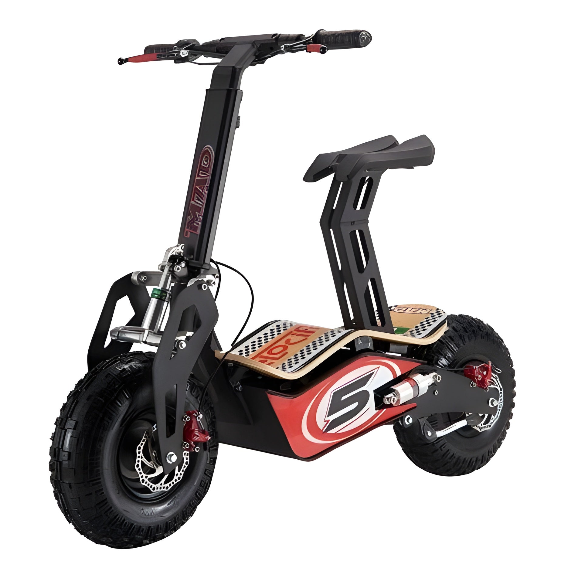Whizzy Ride R3 (MAD) 1600W Brush 48V / 12A Electric Scooter