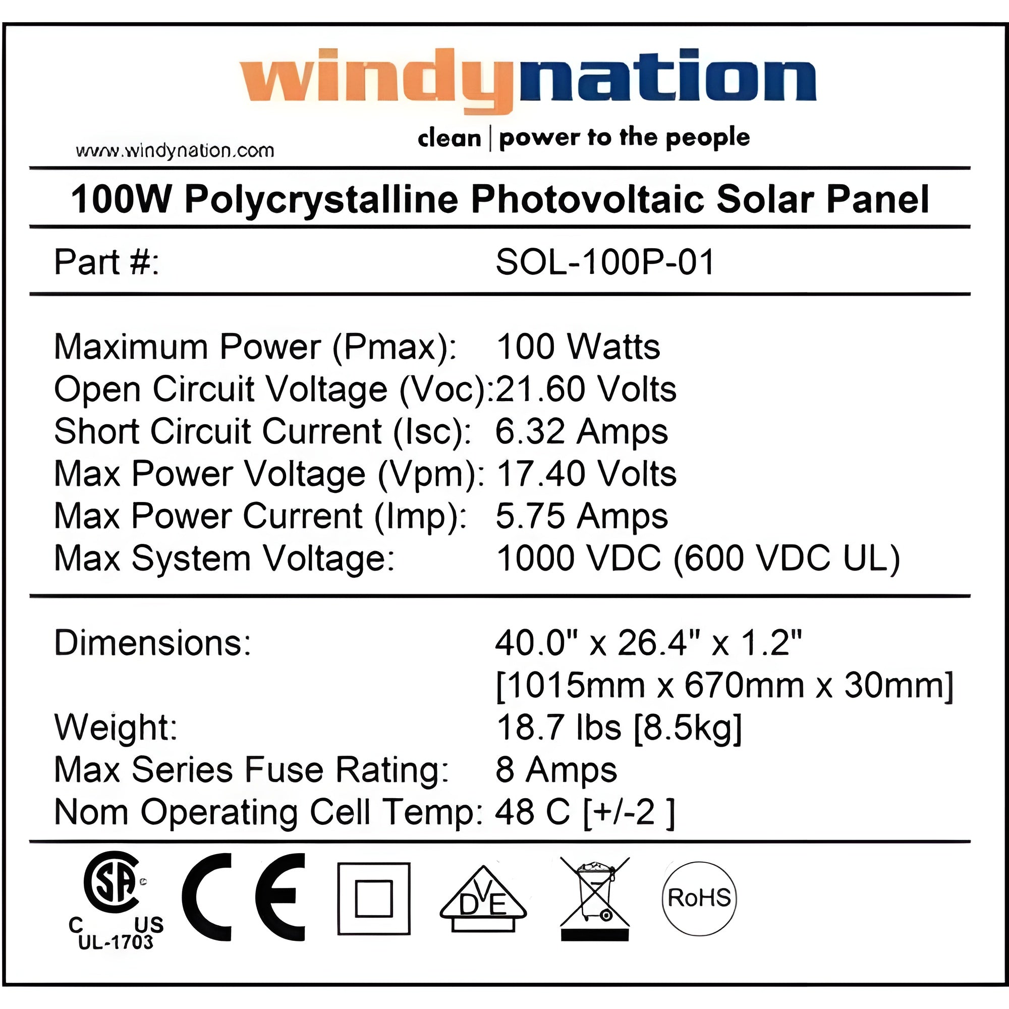 WindyNation Complete 300 Watt Solar Panel Kit with 1500W VertaMax Power Inverter for 12 Volt Battery Systems New - SOK-300WPI-15