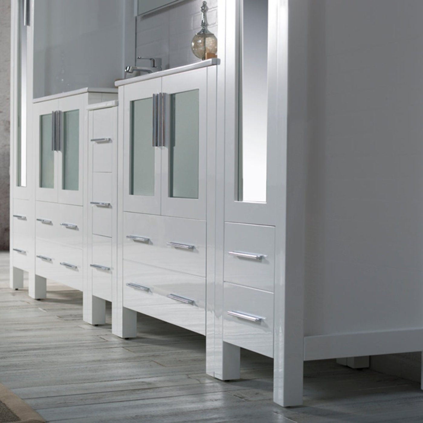 Blossom Sydney 102 Inch Bathroom Vanity - V8001 102 01 - Backyard Provider