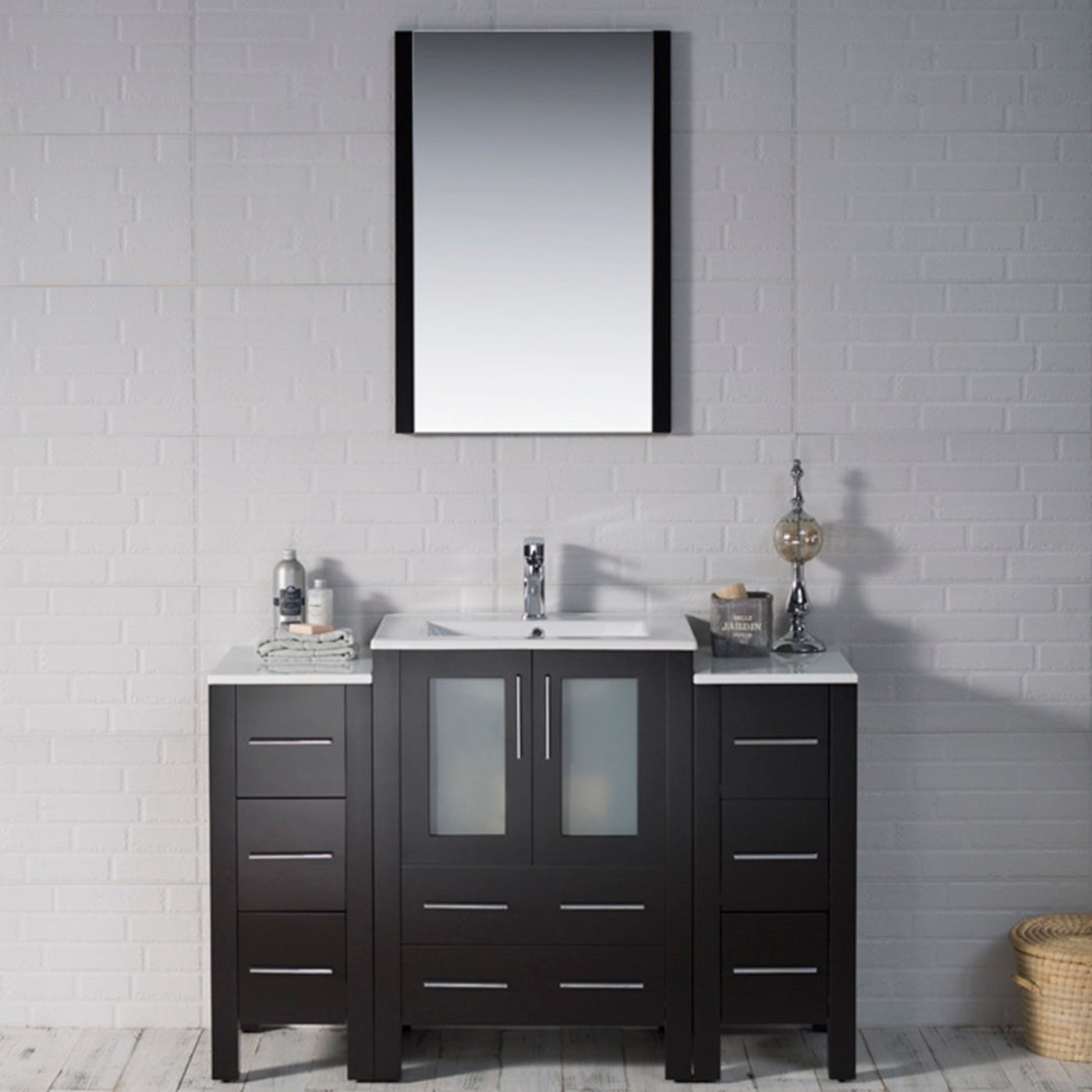 Blossom Sydney 48 Inch Bathroom Vanity with Side Cabinet - V8001 48S 01 - Backyard Provider
