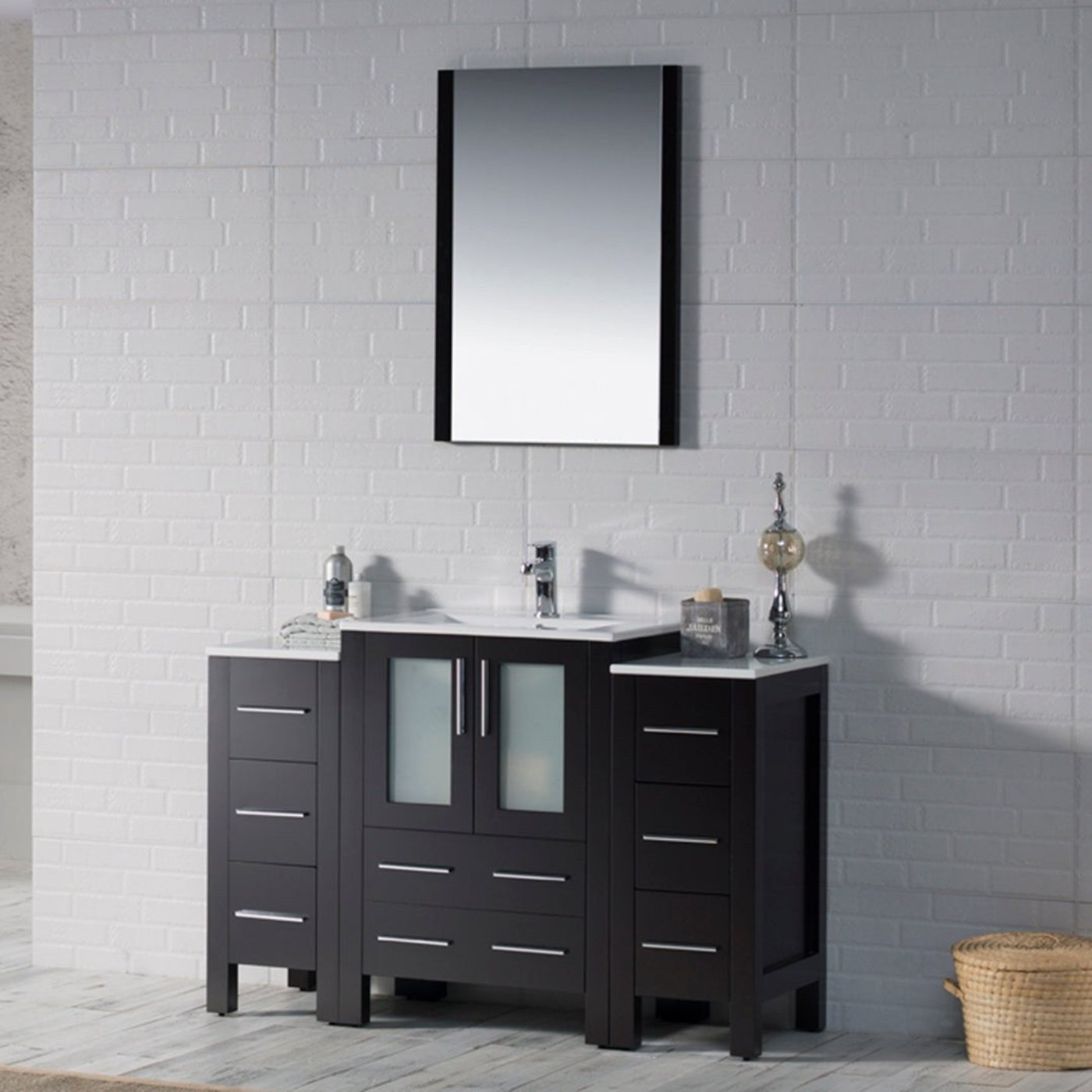 Blossom Sydney 48 Inch Bathroom Vanity with Side Cabinet - V8001 48S 01 - Backyard Provider