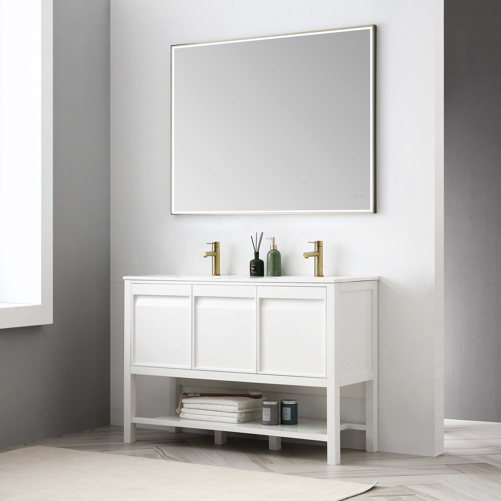 Blossom Vienna 48 Inch Bathroom Vanity - V8021 48 01 - Backyard Provider