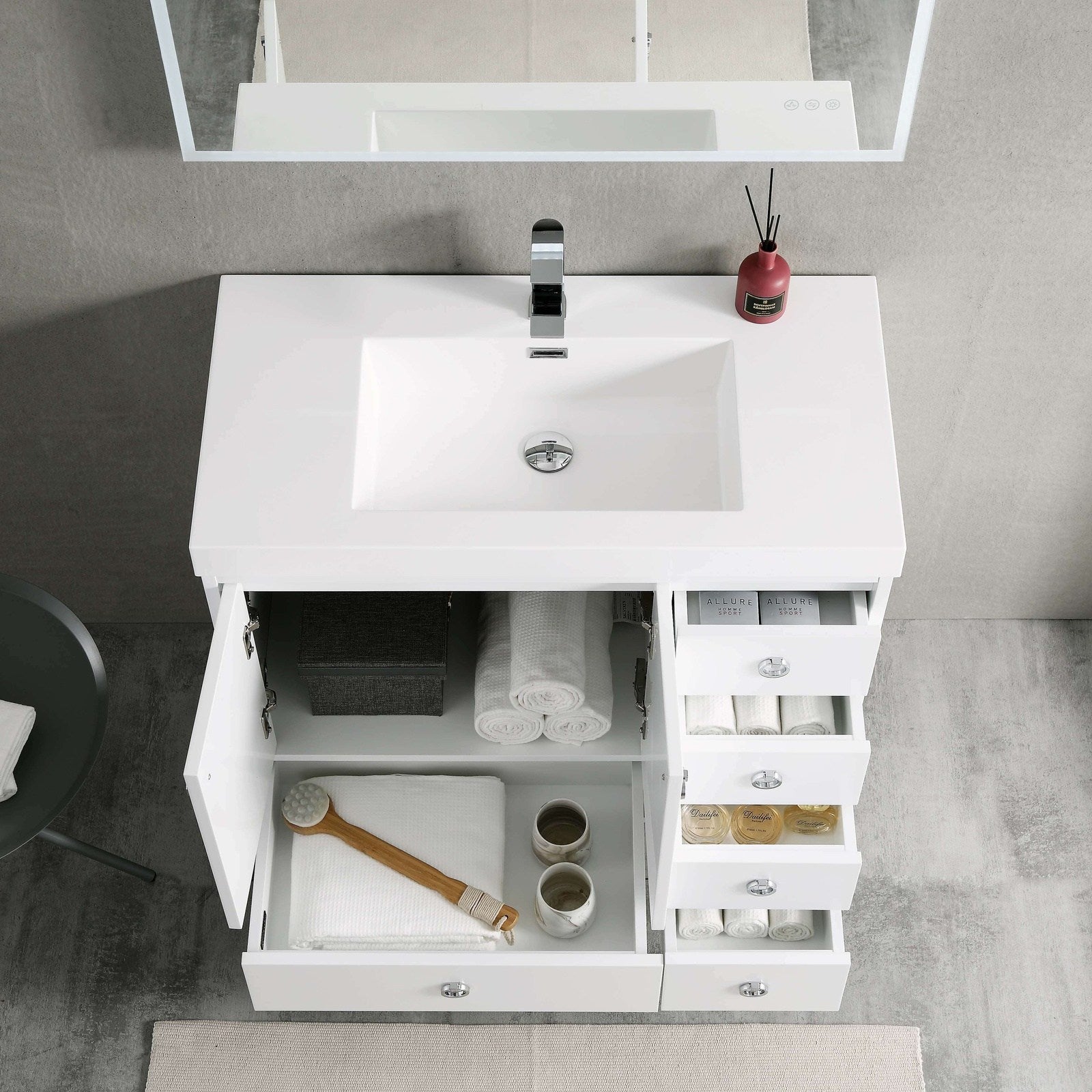 Blossom Lyon 36 Inch Bathroom Vanity - V8023 36 01 - Backyard Provider
